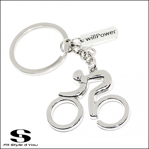 Ключодържател Колоездач, Плочка 'willPower'