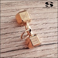 Висулка от неръждаема стомана Гира, цвят Злато