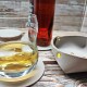 Комплект подложки за чаши от естествена кожа „CHEERS” 6+1 с поставка