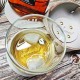 Комплект подложки за чаши от естествена кожа „CHEERS” 6+1 с поставка